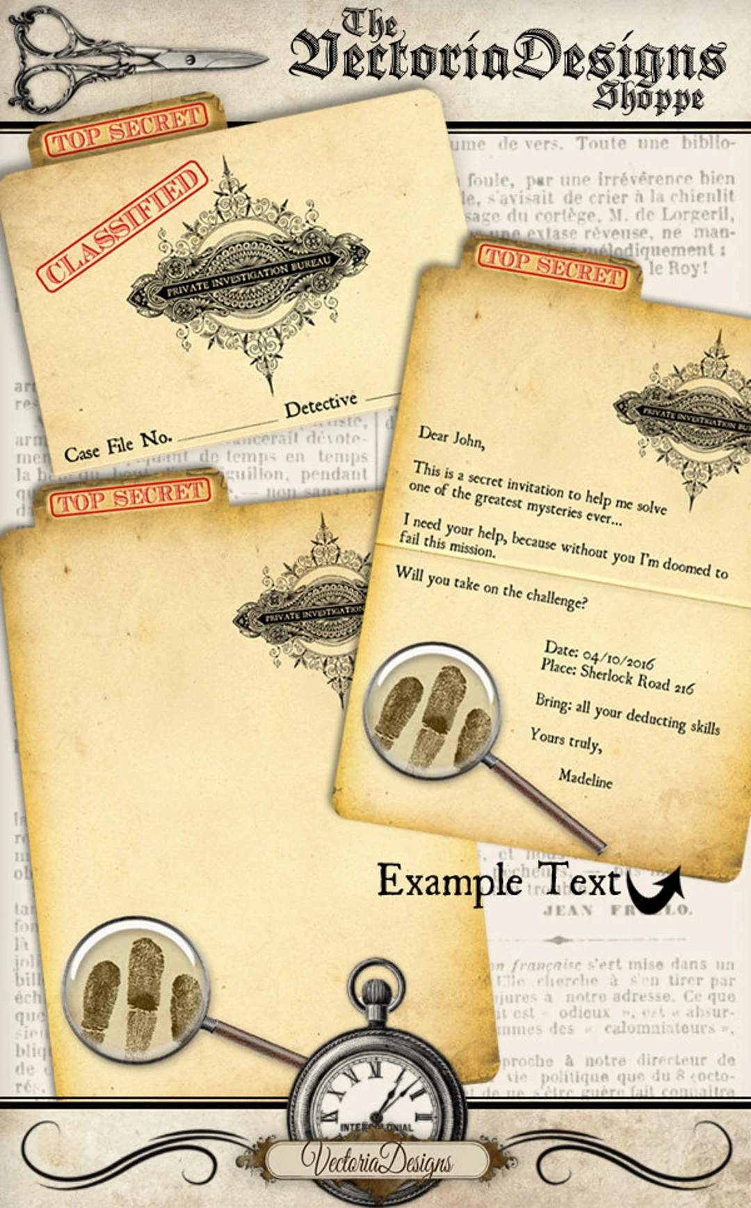 Blank Printable Private Investigator Certificate