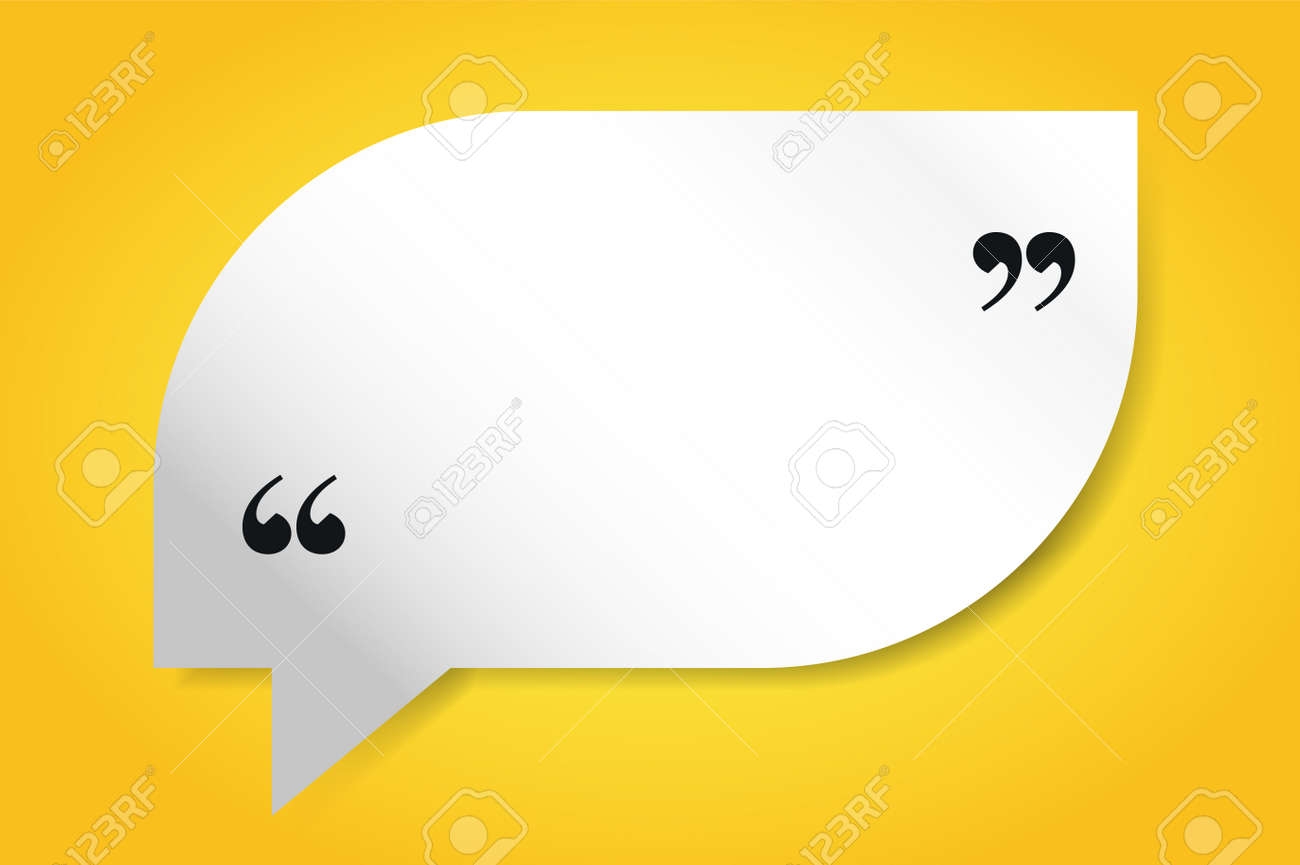 Printable Blank Quote Bubbles