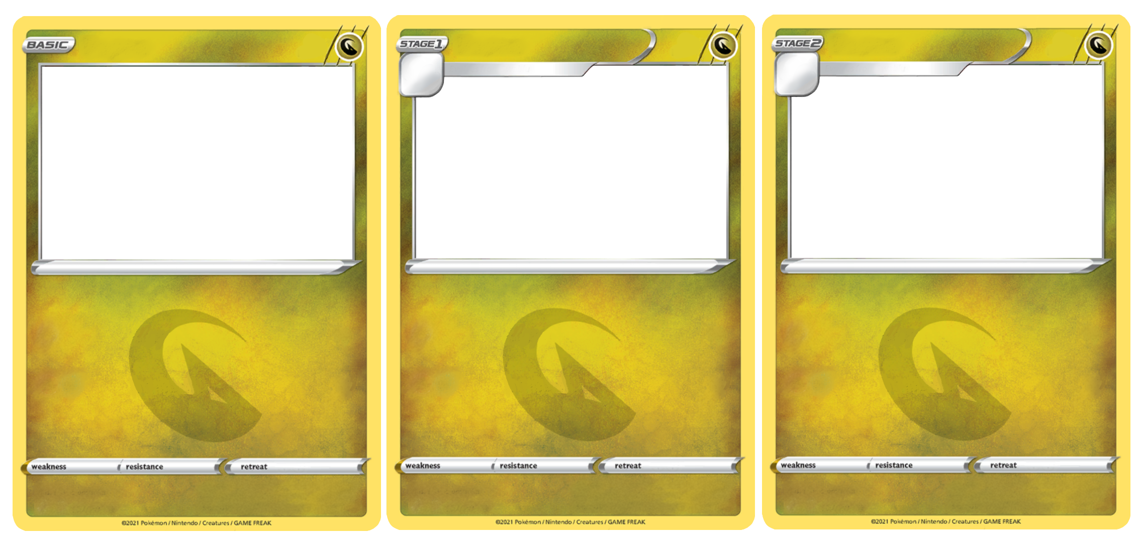 Blank Pokemon Card Printable