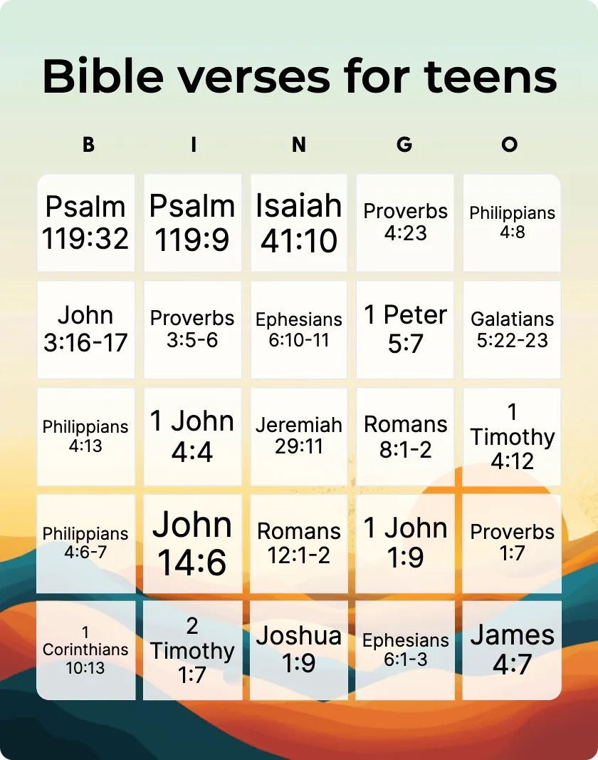 Religious Bingo Printable amp Customizable Bingo Card Creator