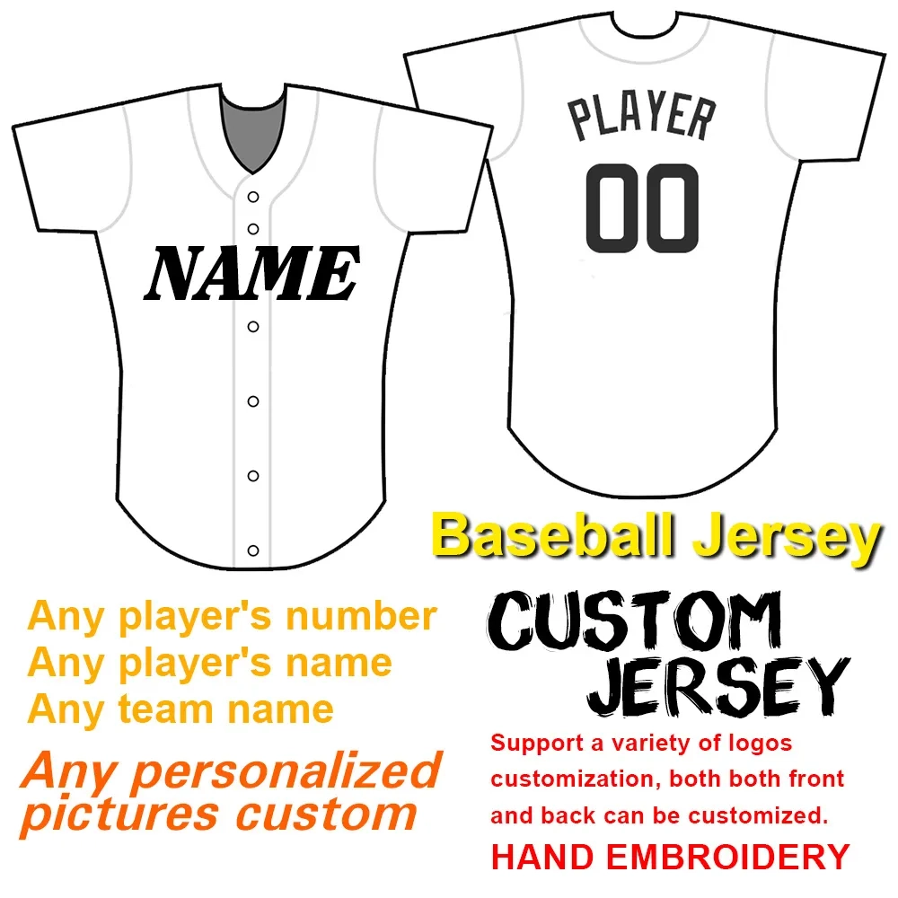 Printable Blank Name Jerseys