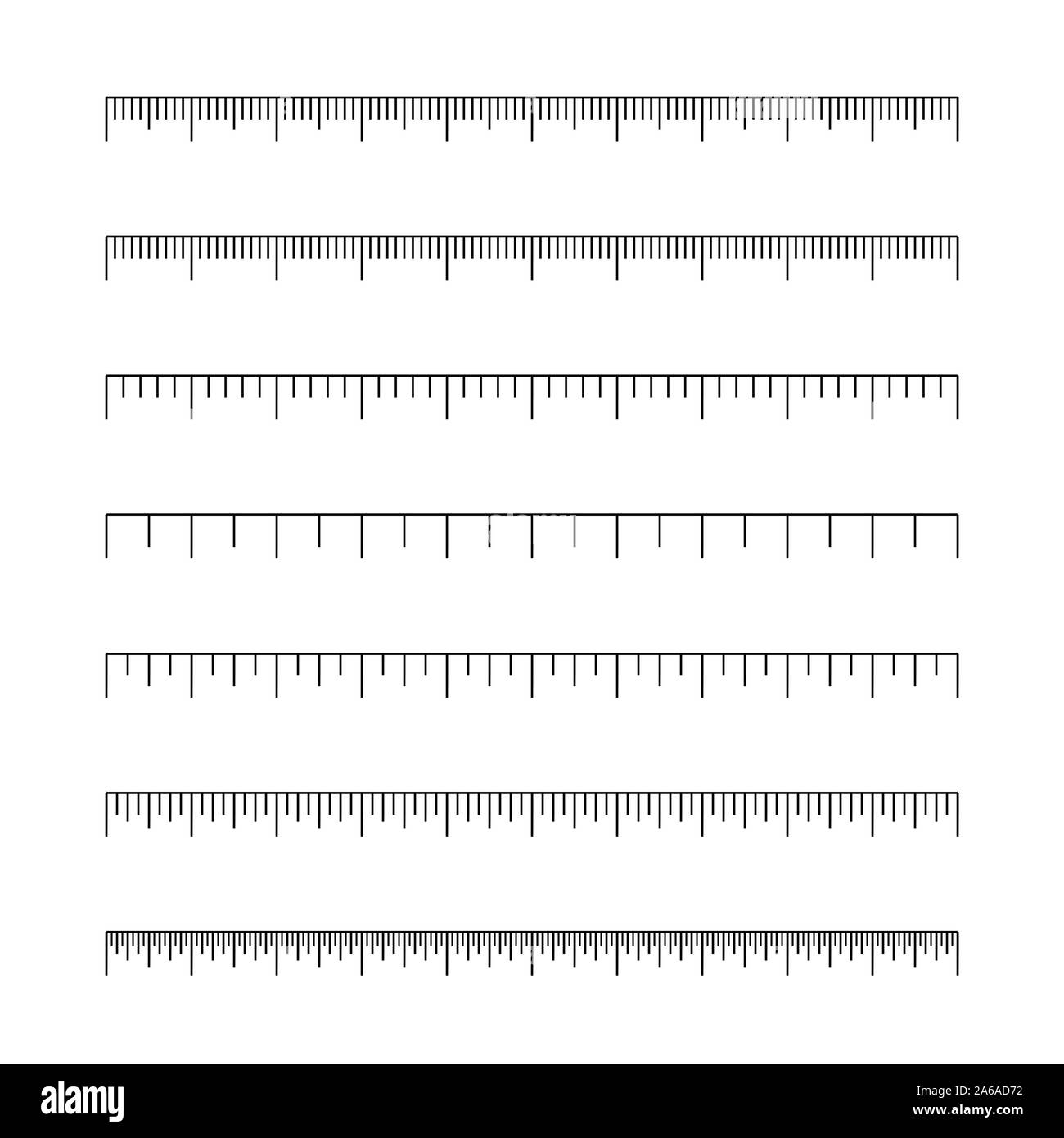 Printable Blank Ruler Template