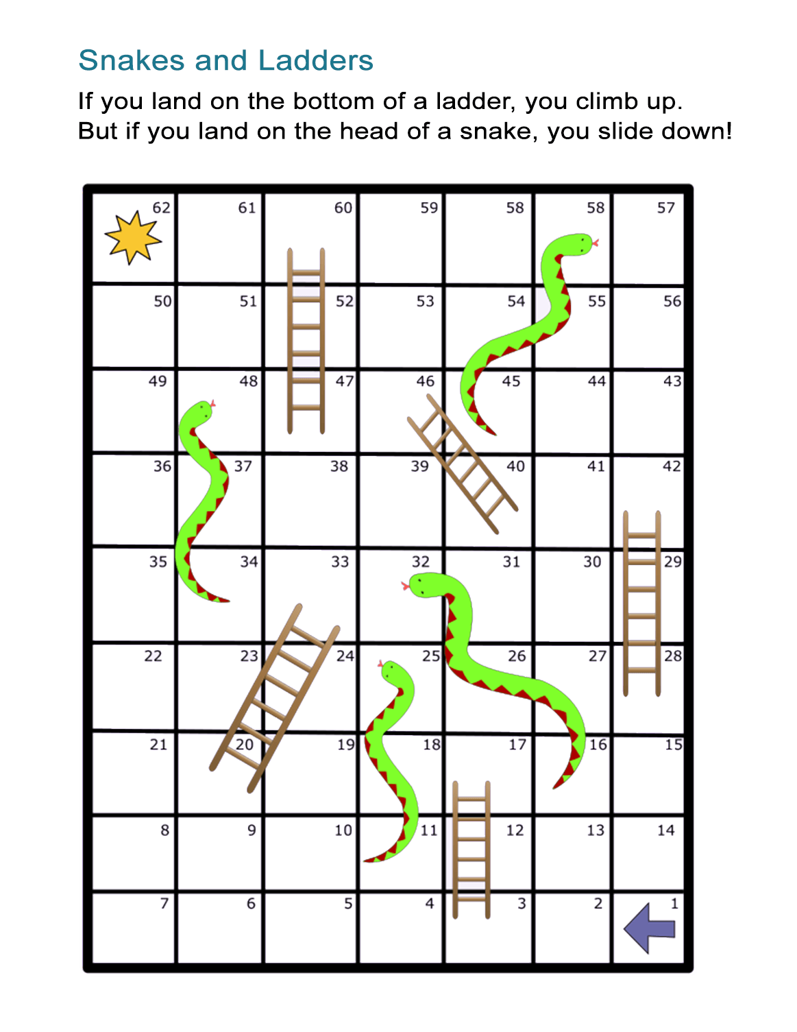 Blank Game Board Free Printable