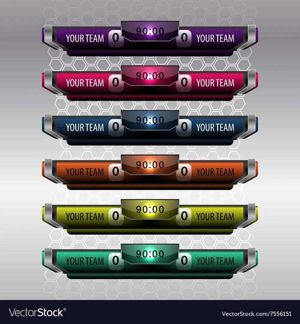 Soccer Scoreboard Template Template