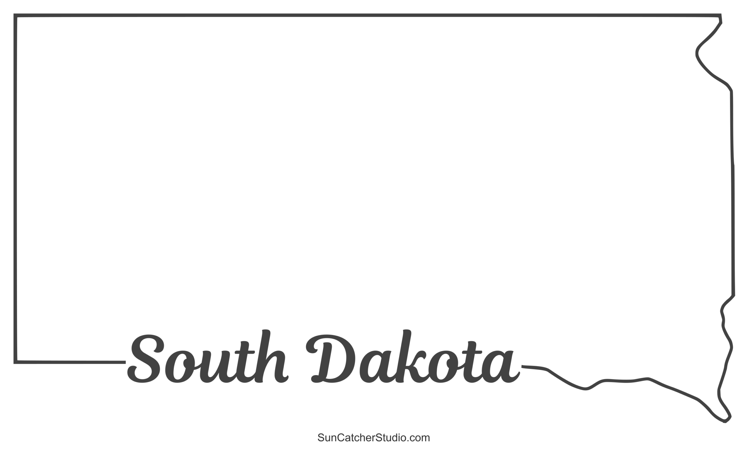 Blank Sd Map Printable