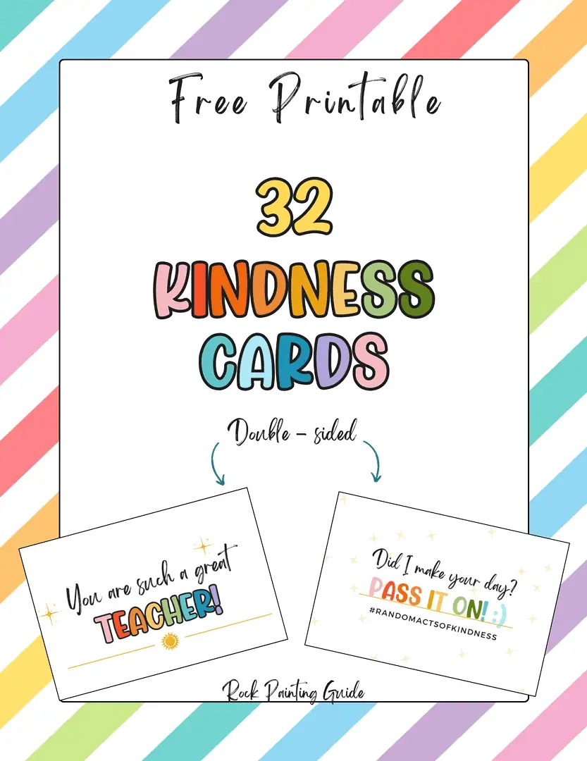 Spread Kindness With These Free Printable Kindness Cards
