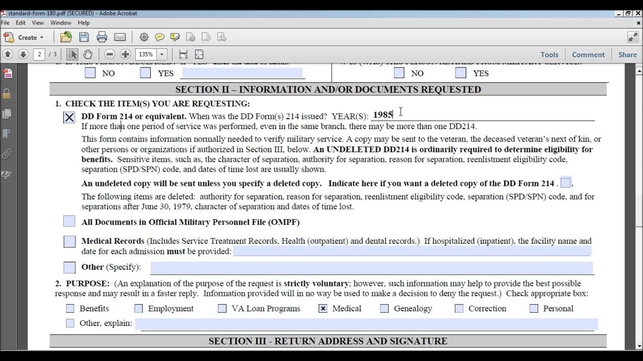 Standard Form 180 Page 2 The Law Offices Of Andy I Chen