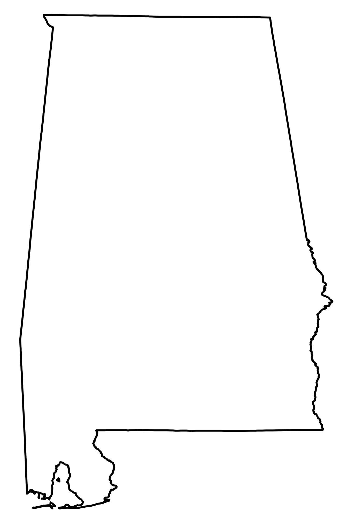 States Printable Blank