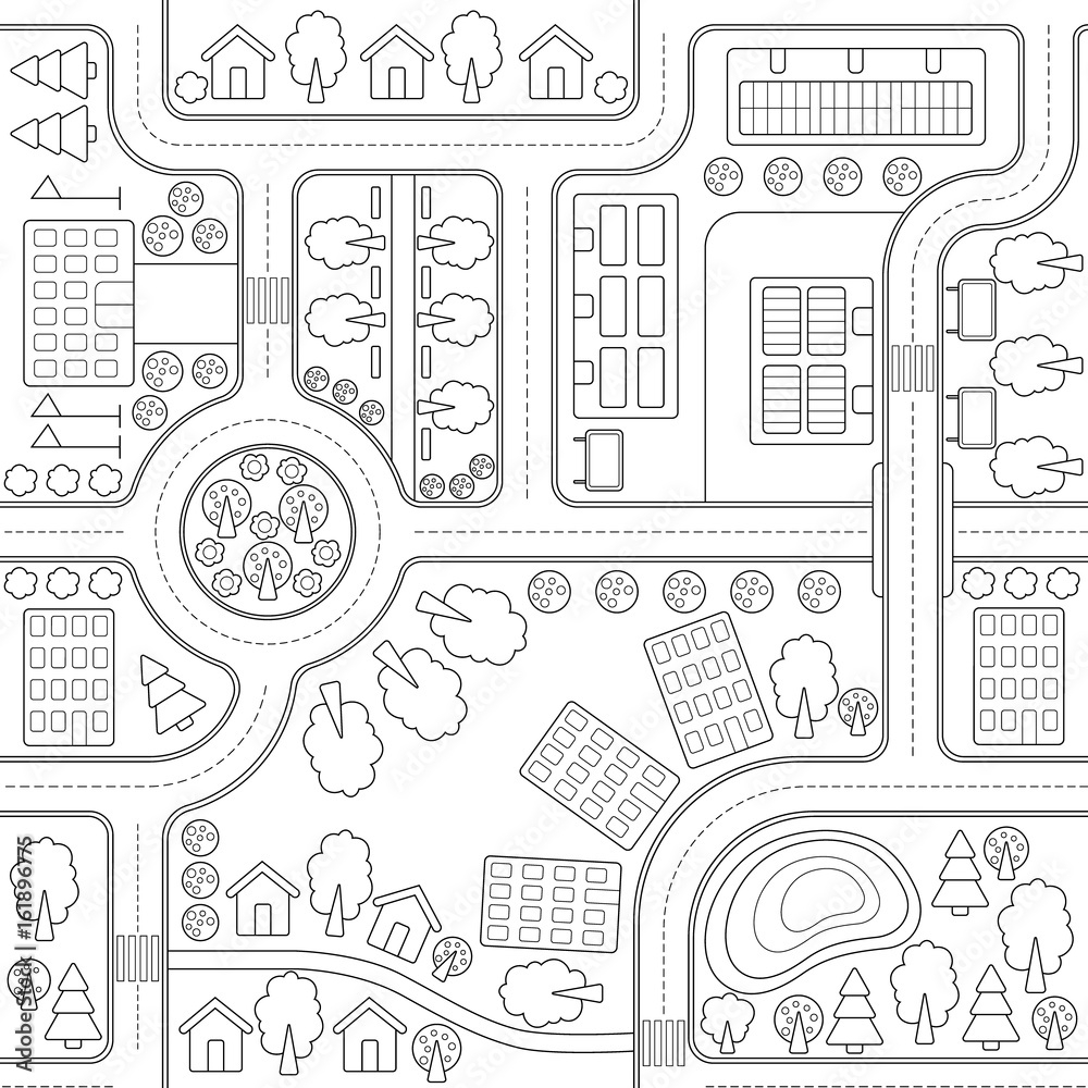 Stock Vektorgrafik Abstract Seamless Vector Background Pattern 