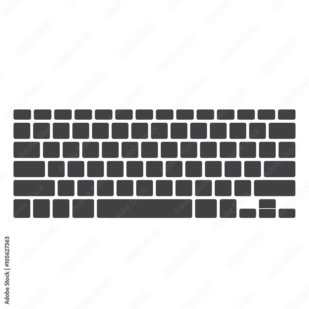 Blank Keyboard Template Printable