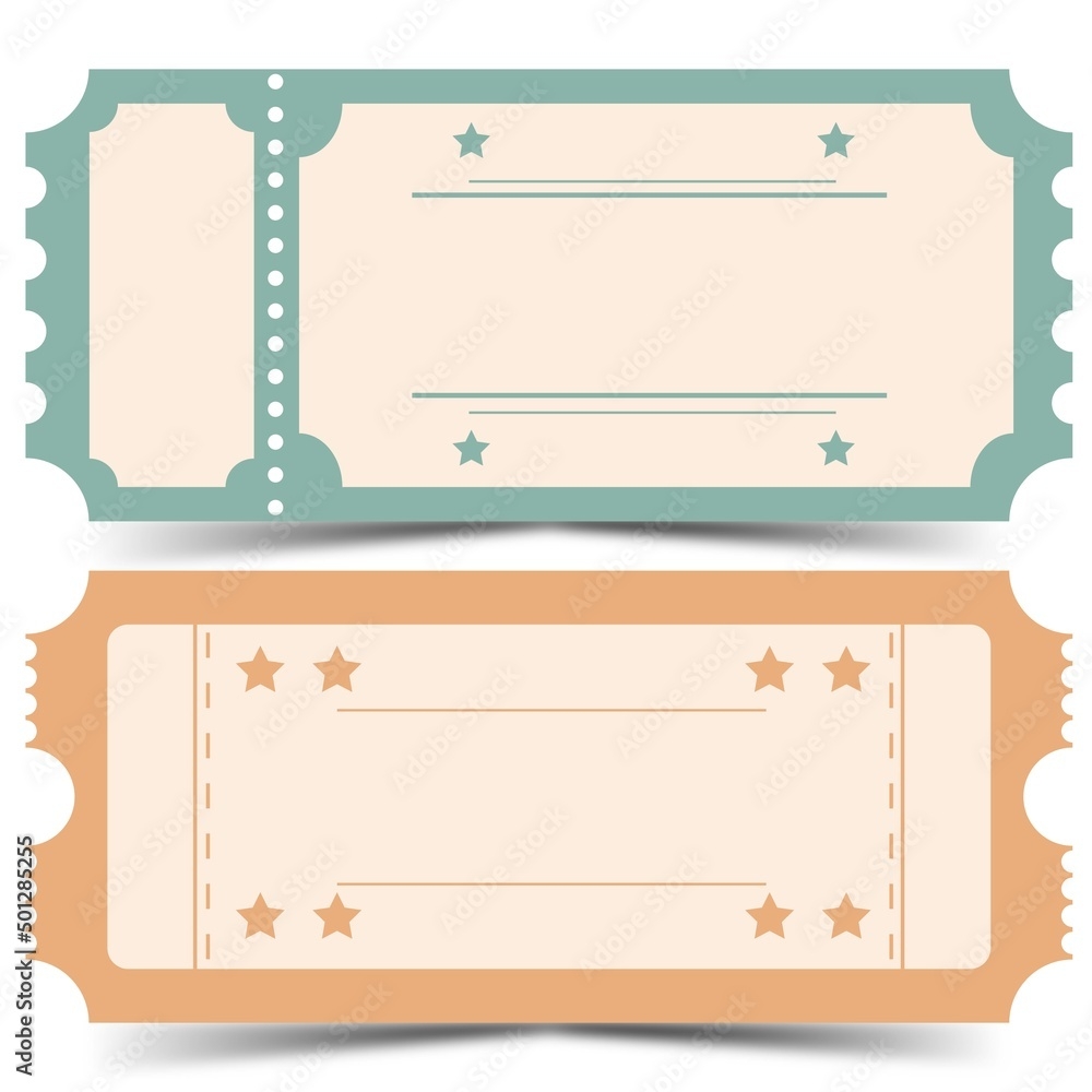 Printable Tickets Blank
