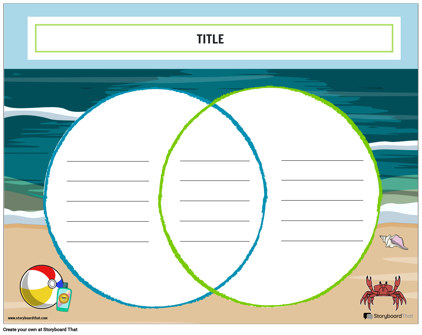 Storyboard That Compare And Contrast Worksheet Templates
