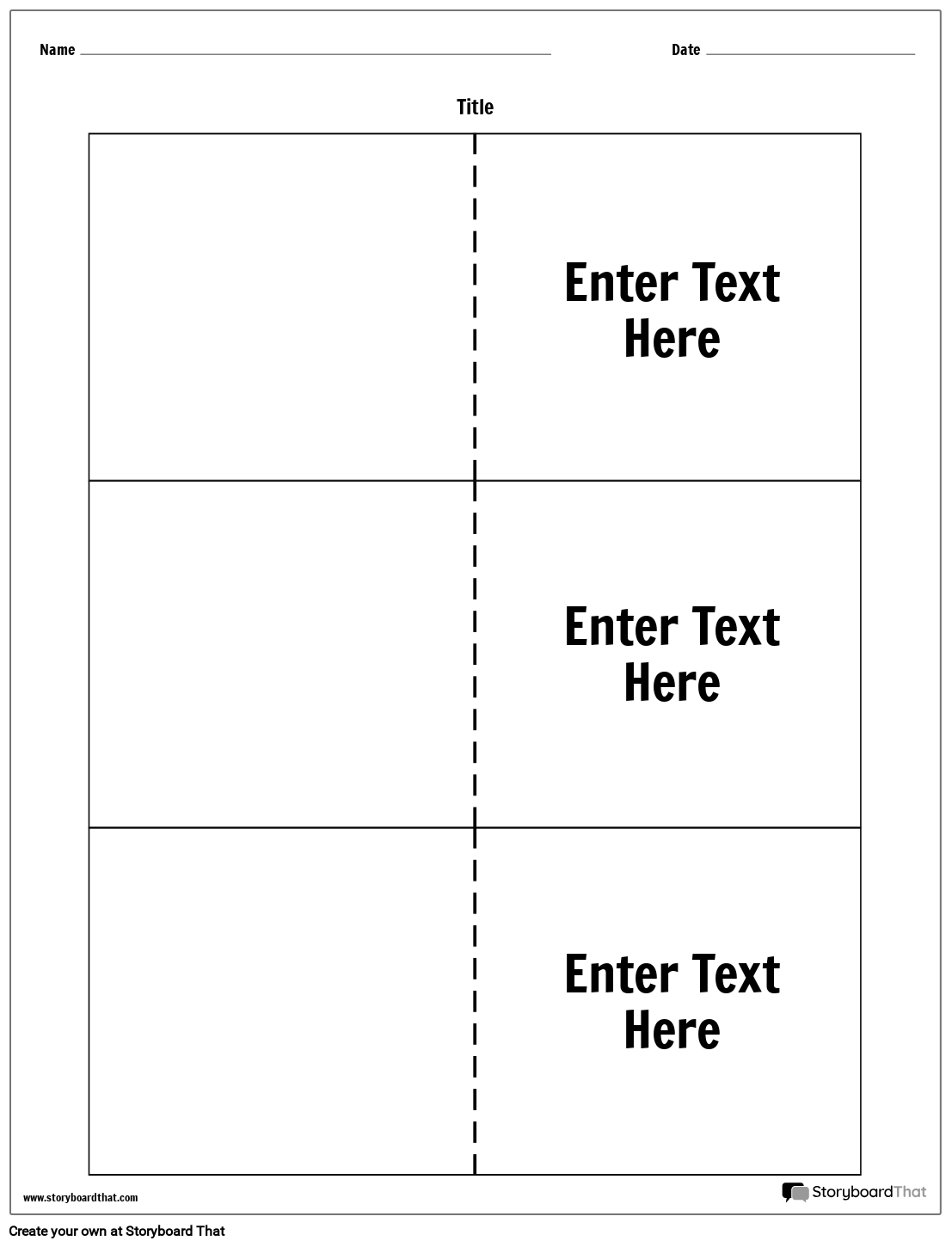 Blank Flashcard Template Printable