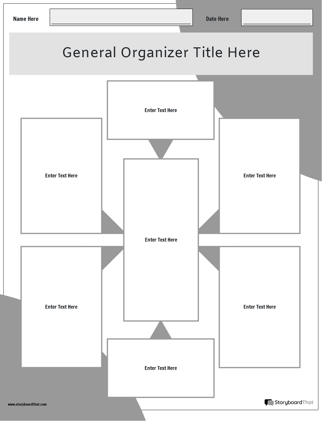 Blank Graphic Organizer Printables