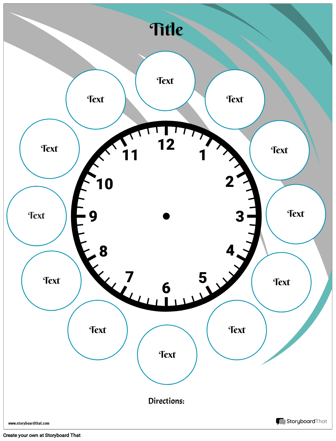 Storyboard That Telling Time Worksheet Creator