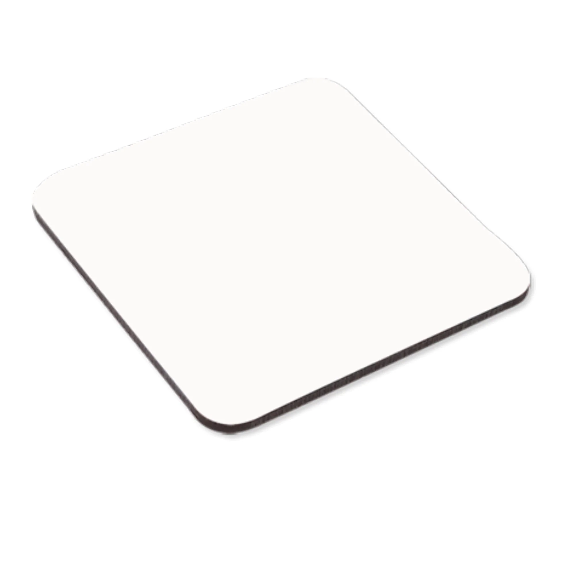 Sublimation Blank Coasters Square W Cork Back Swing Design