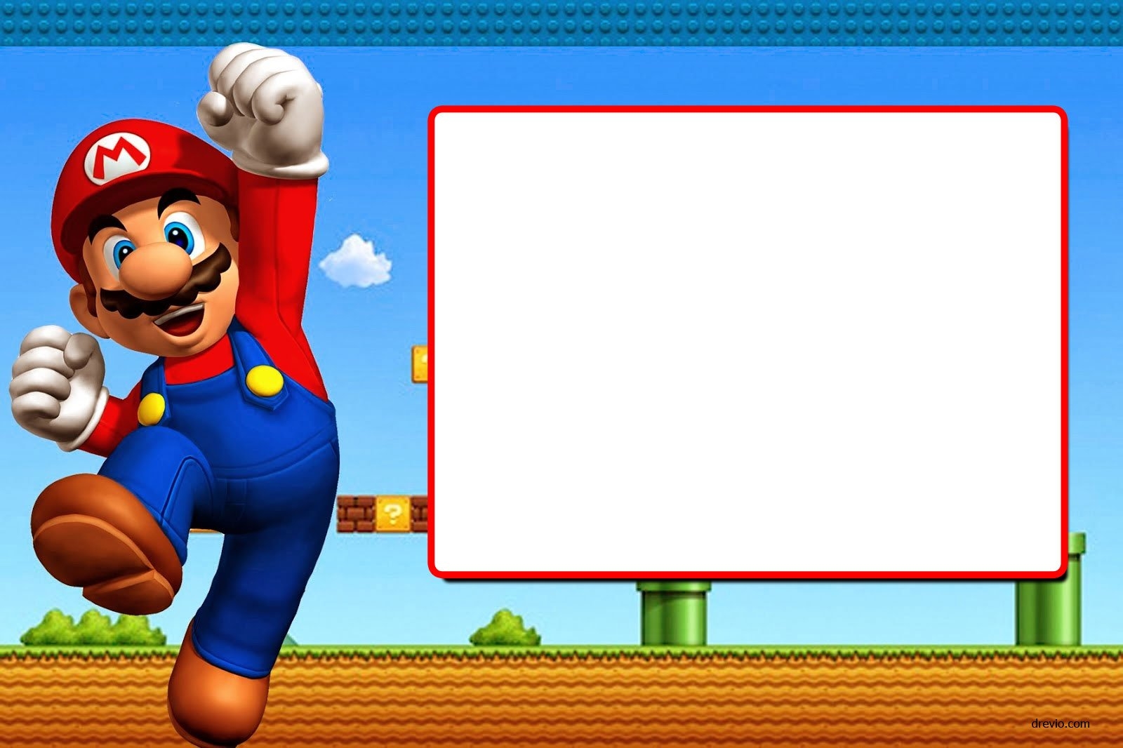 Super Mario Party Printables Free