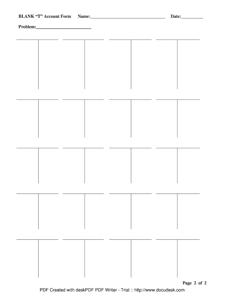 T Account Template Fill Out amp Sign Online DocHub