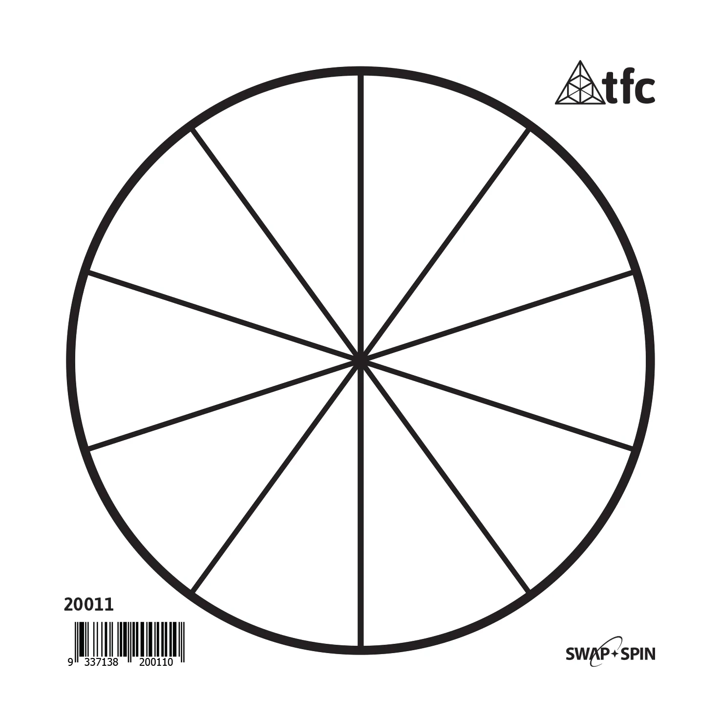 Printable Blank Wheel