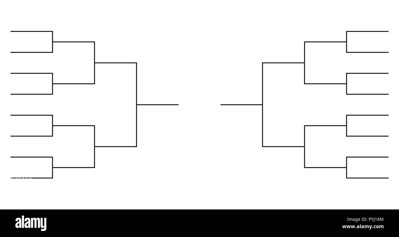 14 Team Printable Blank Brackets