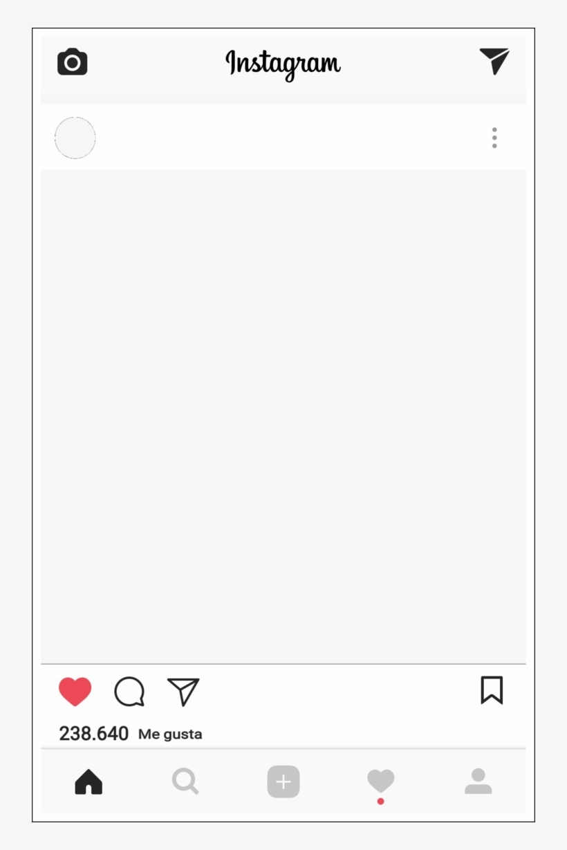 Template 006 Instagram Photo Template Png Free Transparent PNG 