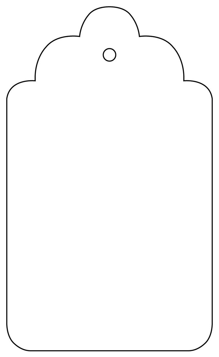 Gift Tag Blank Printables