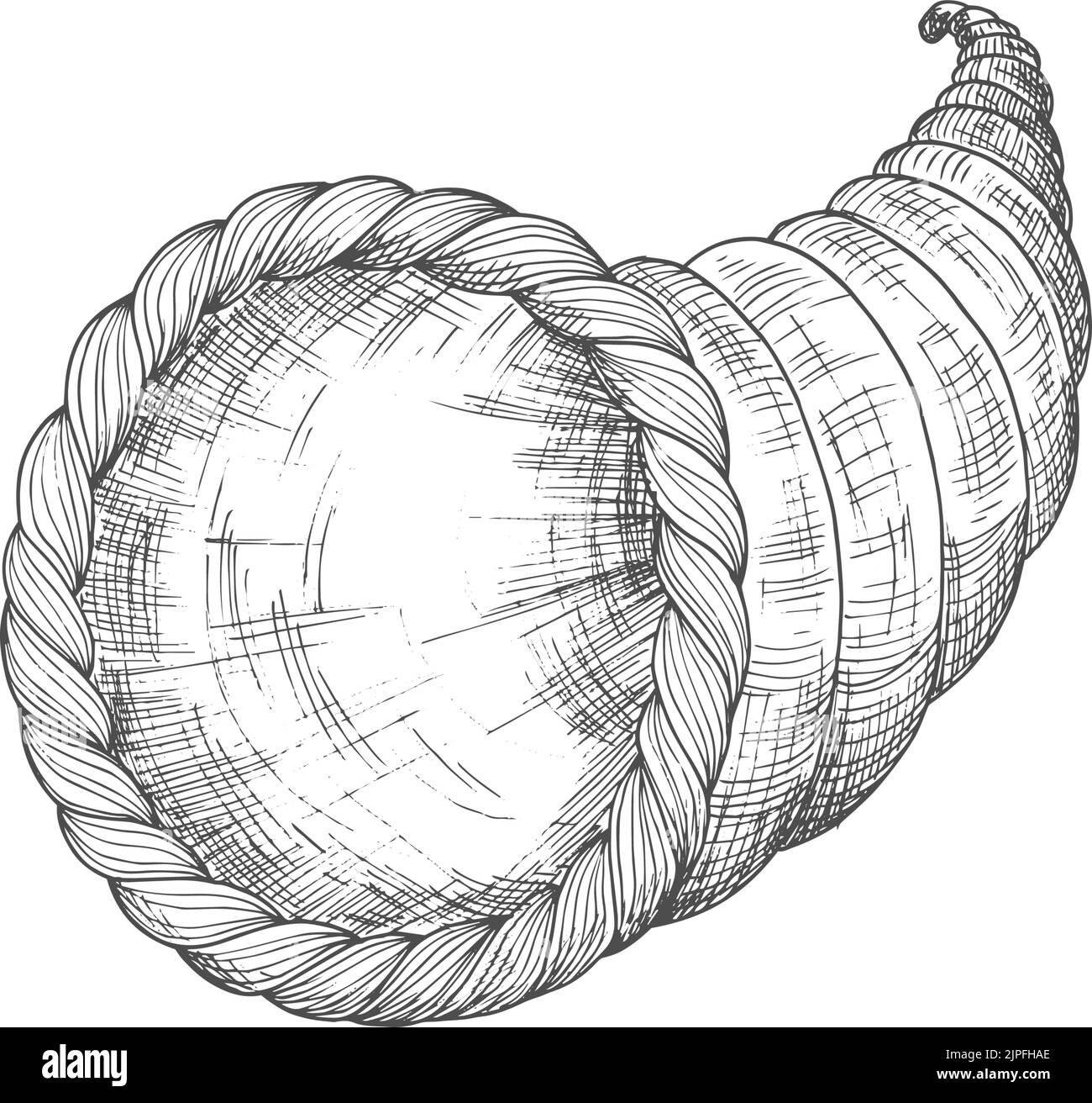 Blank Cornucopia Printable