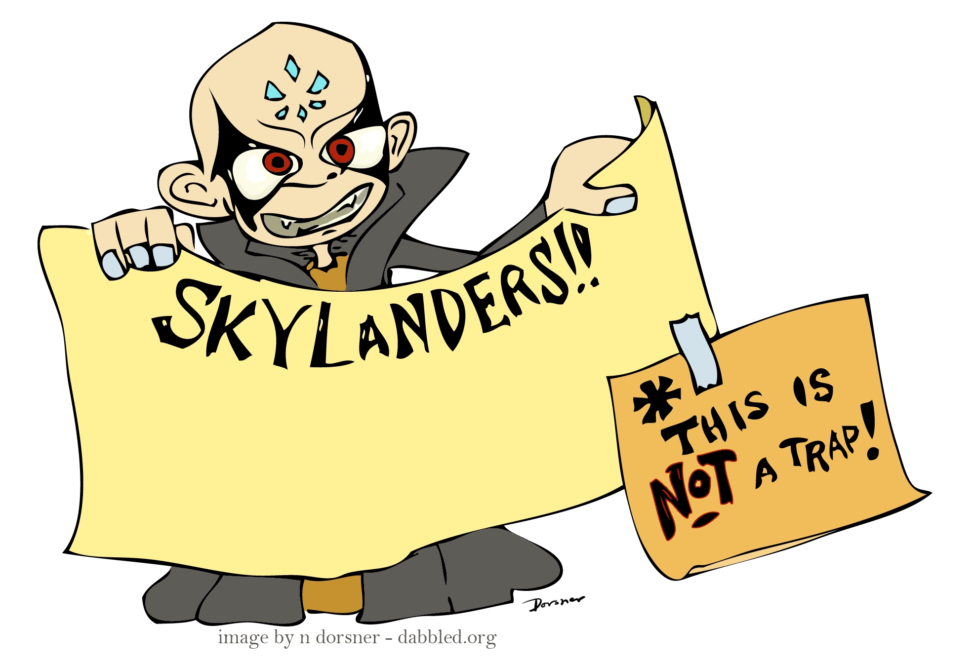 The Skylanders Party Highlights The Invitation free Printable 