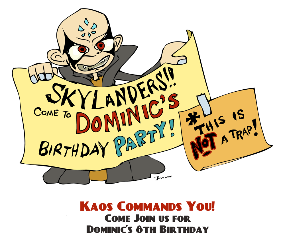 Skylander Blank Printables