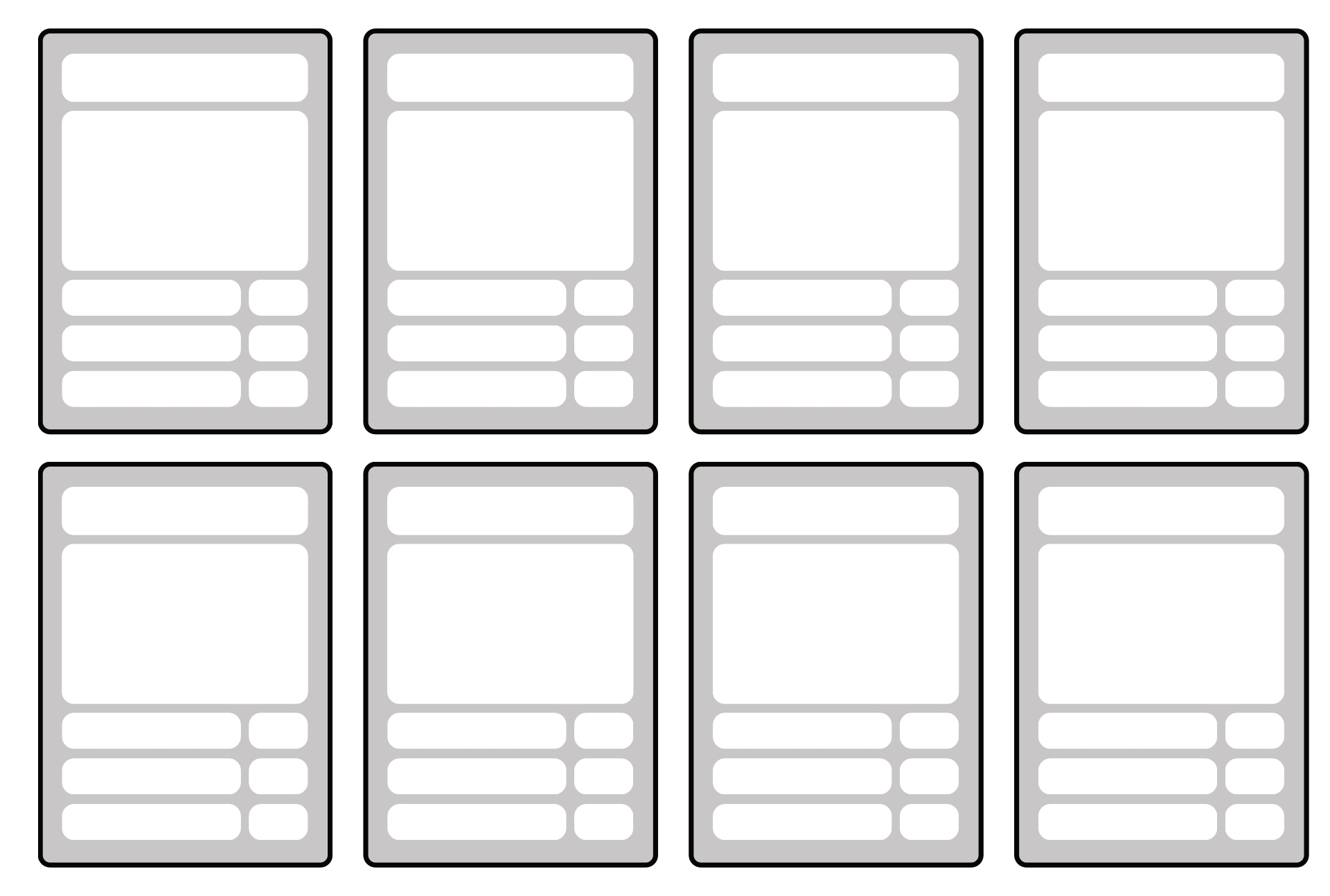 Top Trumps Template Early Speech Resources