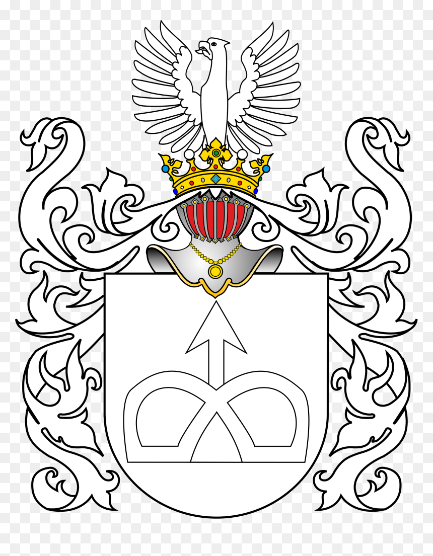 Printable Blank Family Crest