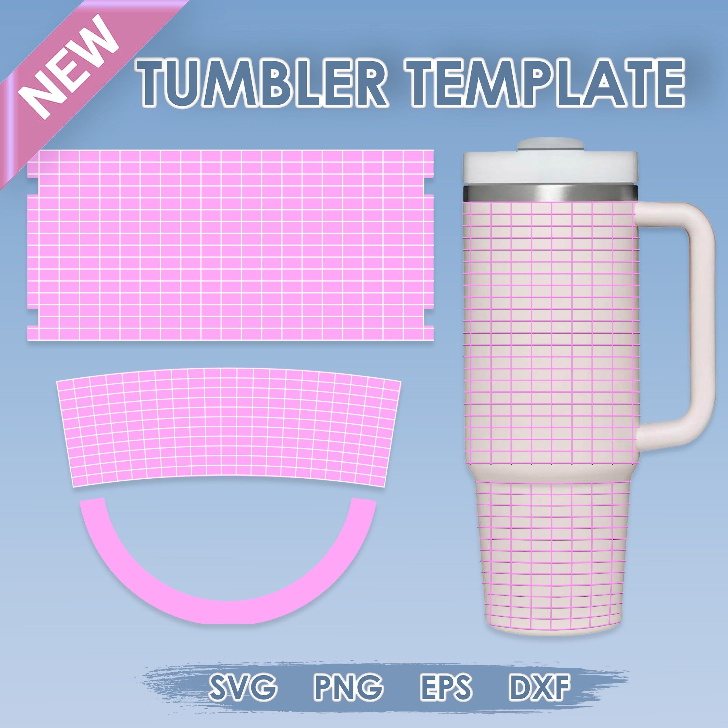 Tumbler Template Free Printable Shop On Pinterest