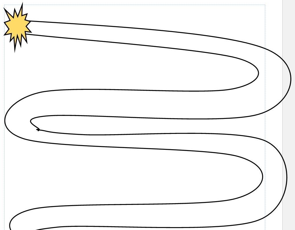 Blank Printable Life Map