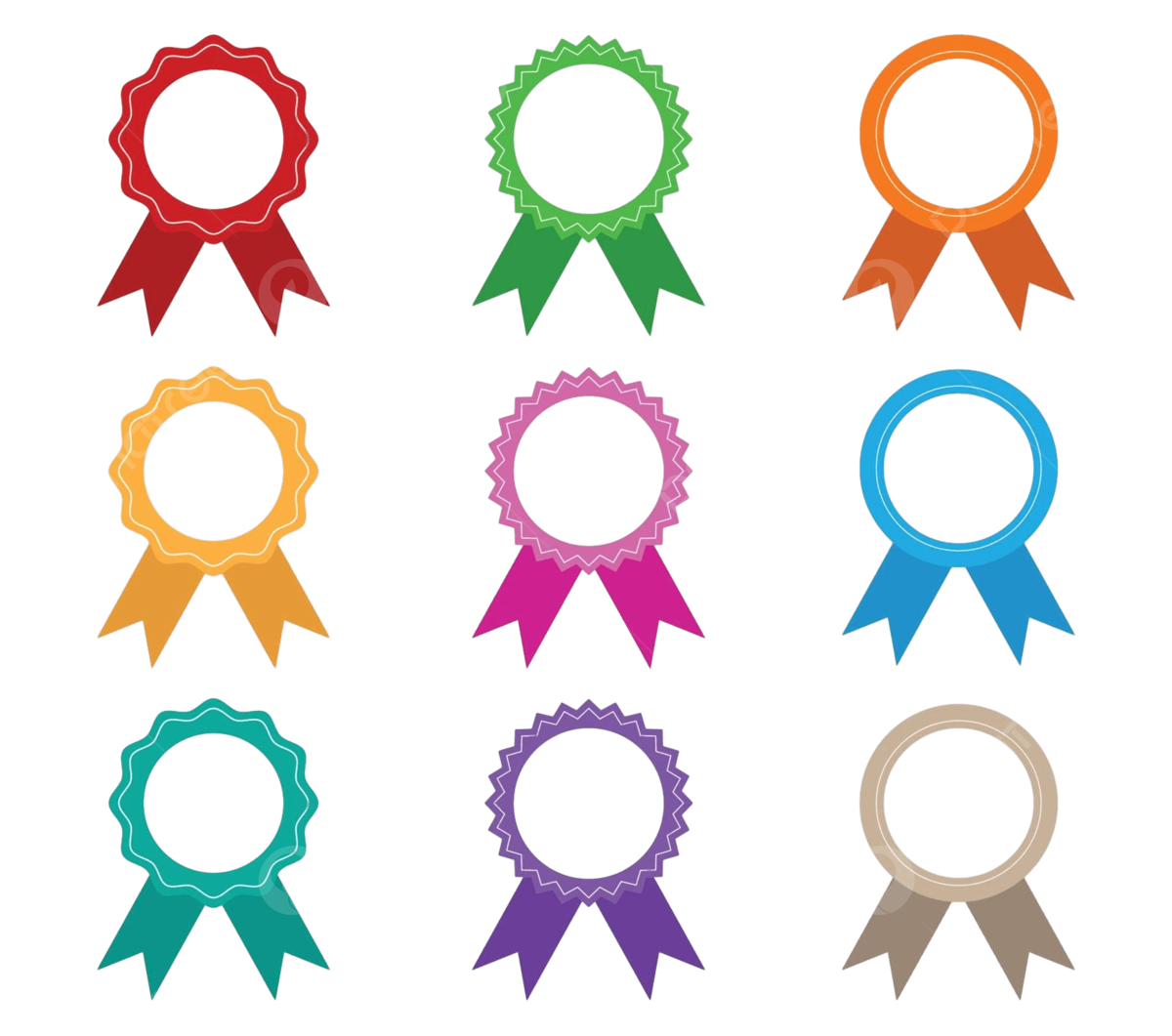 Free Blank Printable Award Ribbons