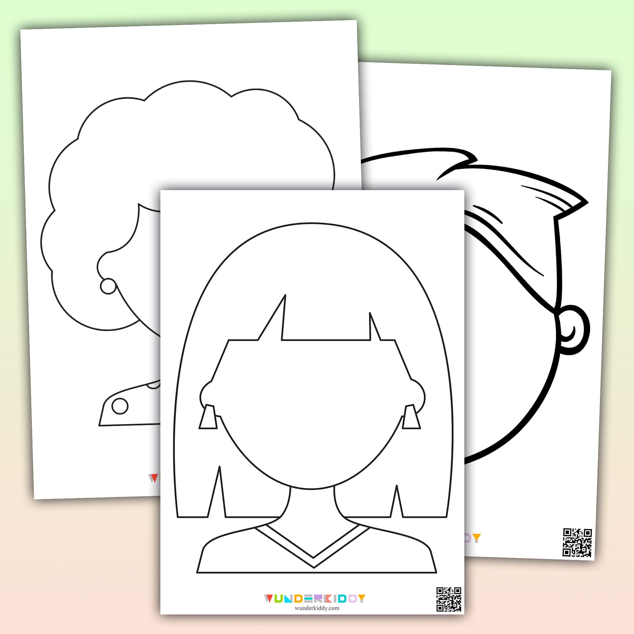 Printable Blank Face