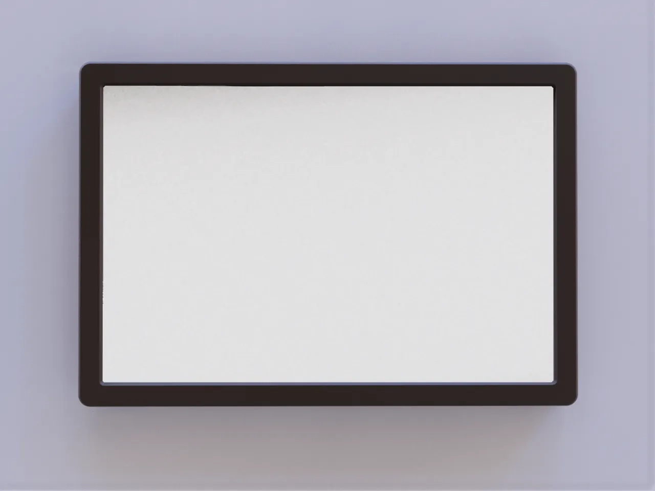 Wall Art Frame With Blank Plate By Ken Mills Download Free STL 