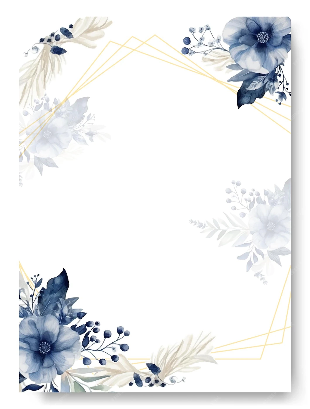 Wedding Card Template Background