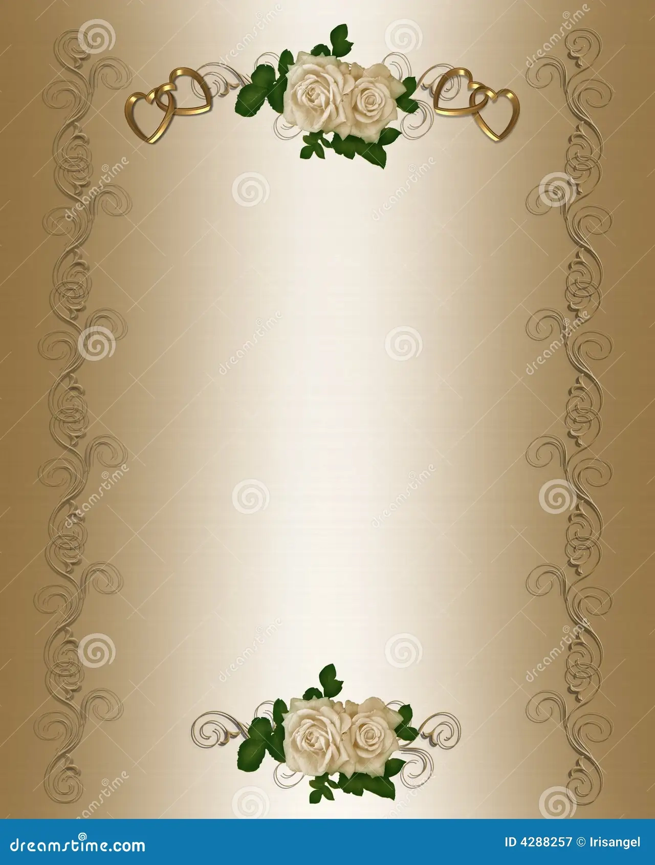 Wedding Invitation Template Stock Illustration Illustration Of 