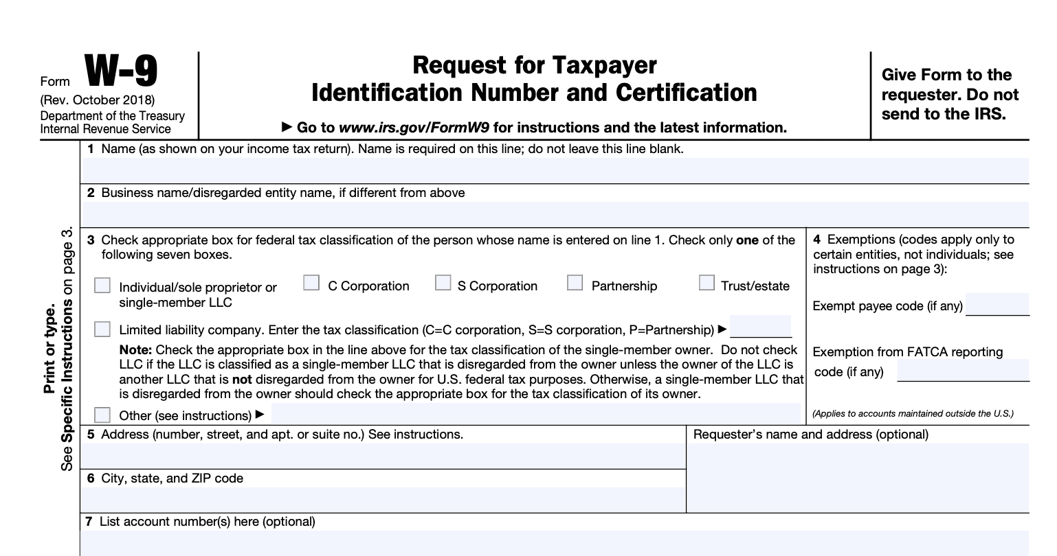 What Is A W 9 Form Who Can File And How To Fill It Out 