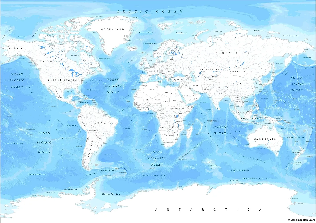World Map Blank Kostenlose Karten Zum Download Und Drucken