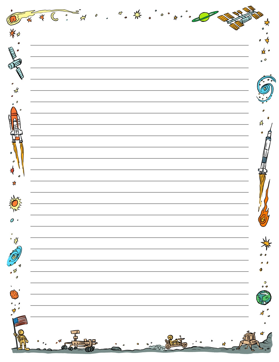 Writing Paper Template