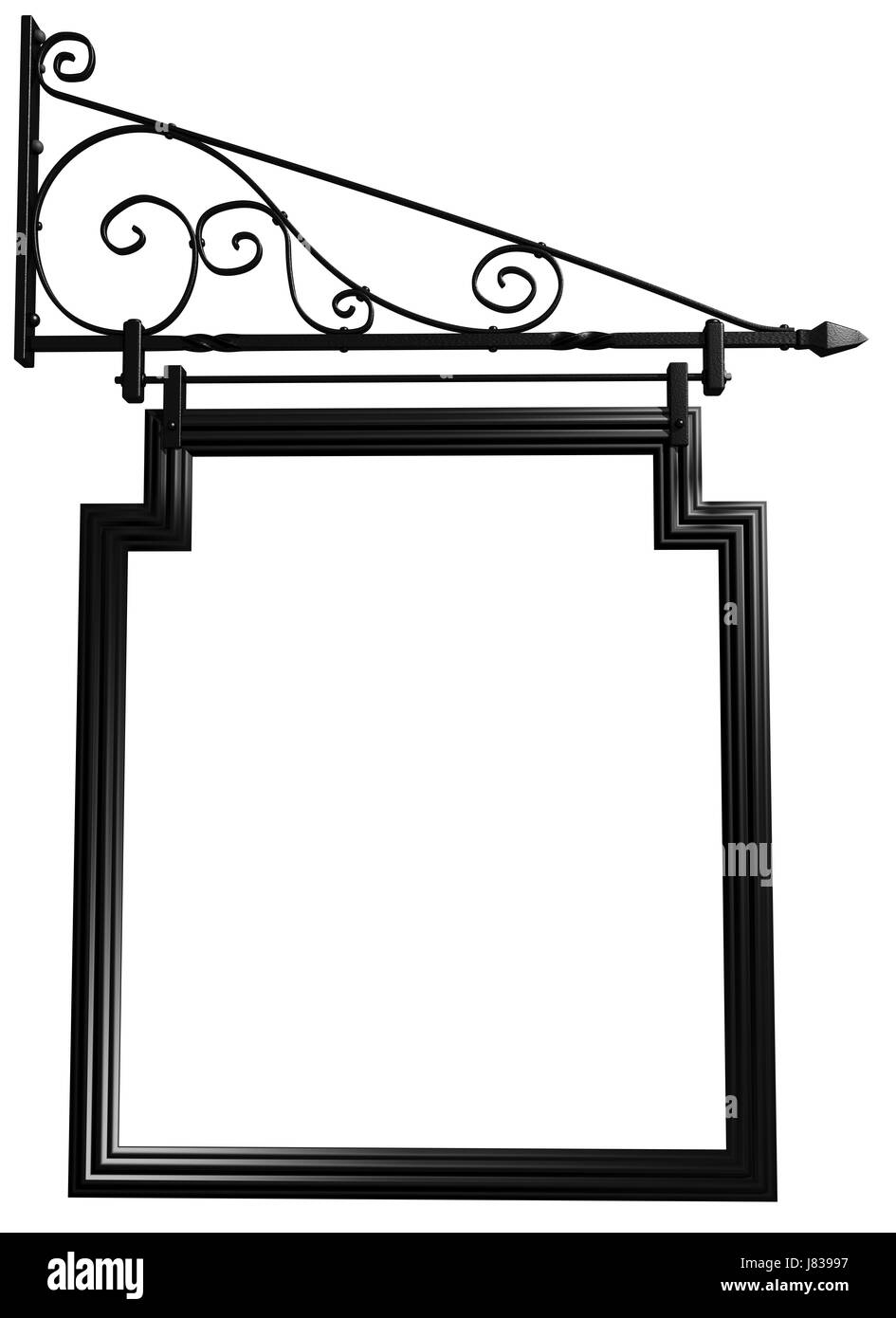 Wrought Iron Antique Shop Sign Hi res Stock Photography And Images 