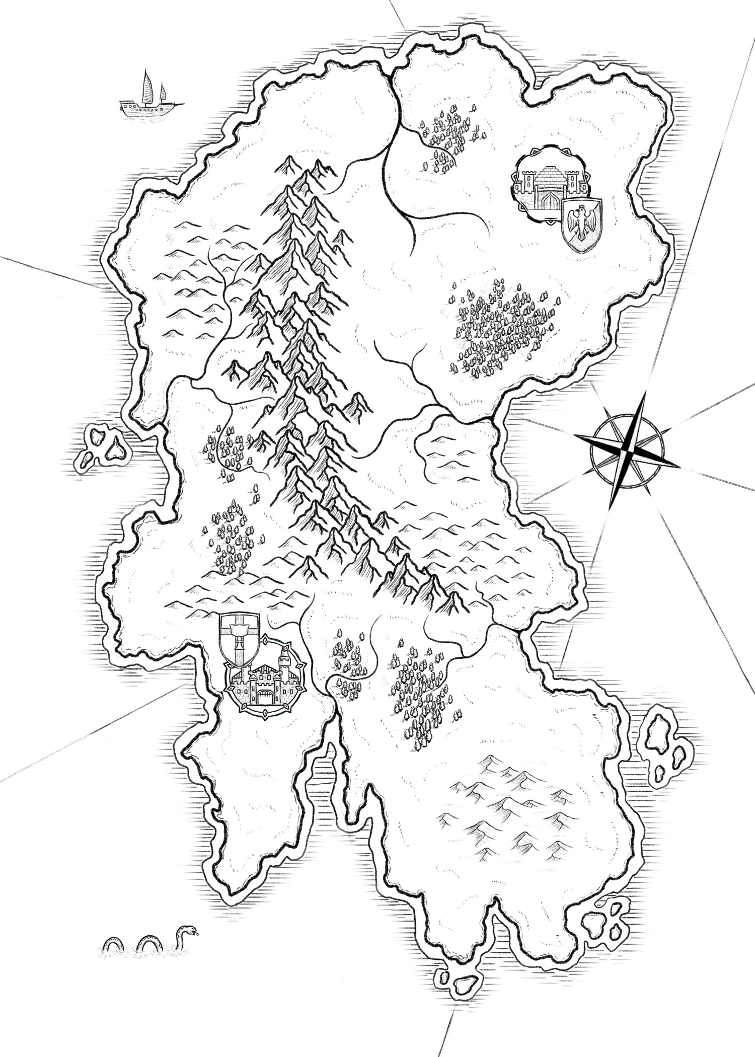 Printable Fantasy Maps Blank